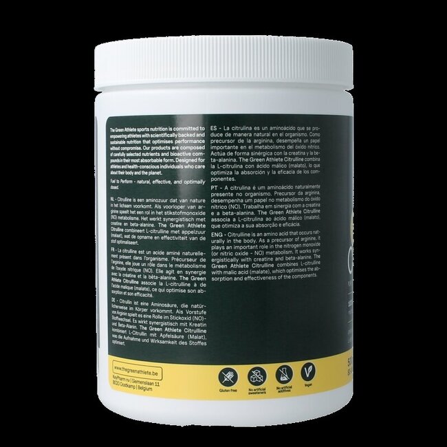 The Green Athlete L-Citrulline malate 500 g