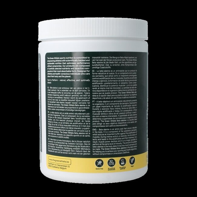 The Green Athlete Beta alanine 600 Gram