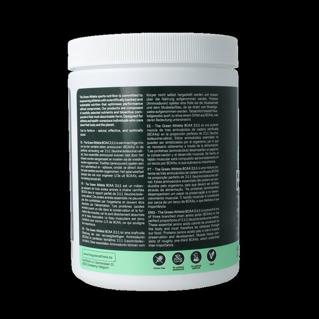 The Green Athlete BCAA 400 Gram