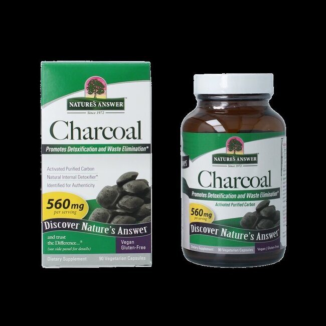Natures Answer Charcoal activated 90 Capsules