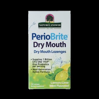 Natures Answer Natures Answer PerioBrite pastilles pour bouche sèche 100 comprimés à sucer