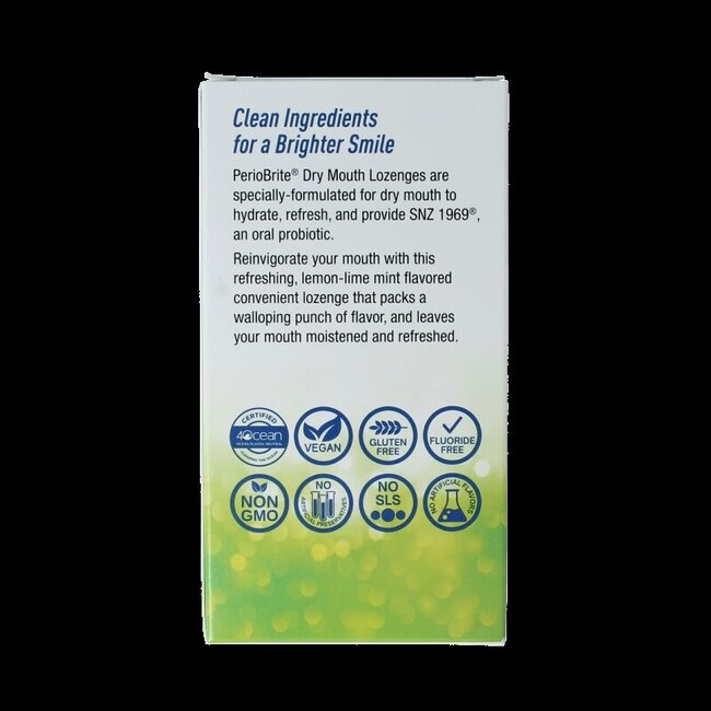 Natures Answer PerioBrite pastilles pour bouche sèche 100 comprimés à sucer