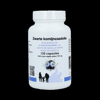 De Koning Tilly De Koning Tilly Zwarte komijnzaad 120 Capsules