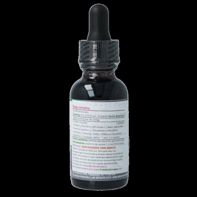 Natures Answer Slaap support complex 1:1 alcoholvrij 30 Milliliter