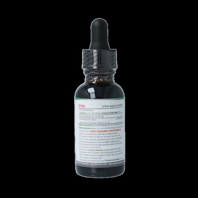 Natures Answer Extrait de Vitex agnus-castus 1:1 sans alcool 30 millilitres