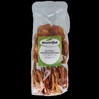 Bountiful Bountiful Kaki fruit gedroogd zonder suiker 500 Gram