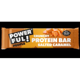 Powerful People Powerful People Protein bar salted caramel 55 Gram