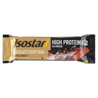Isostar Isostar High protein 30 bar chocolate crispy 55 Gram