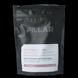 PILLAR PILLAR Triple magnesium berry zak 200 Gram