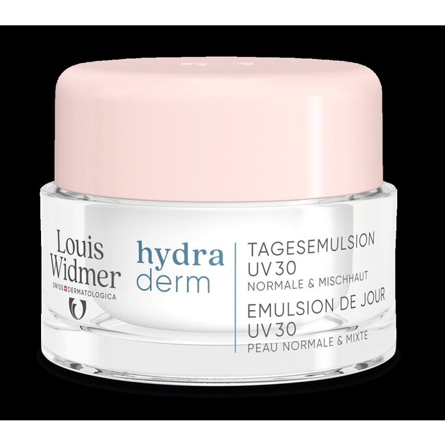 Louis Widmer Hydraderm dagemulsie UV30 met parfum 50 Milliliter