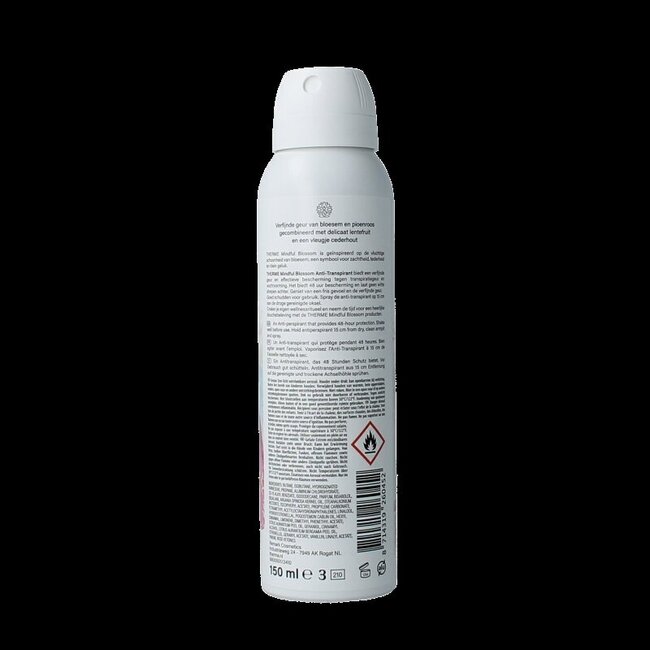 Therme Mindful blossom deodorant spray 150 Milliliter