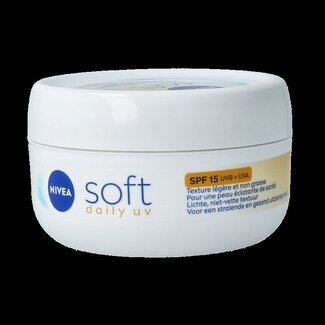 Nivea Nivea Bodycreme soft daily UV SPF15 200 Milliliter