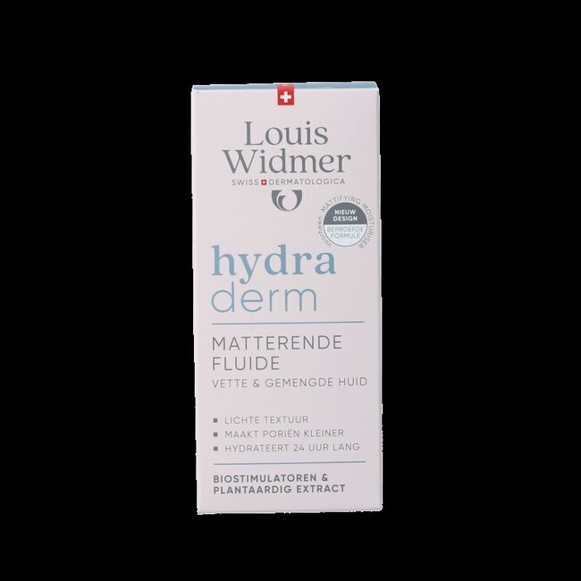 Louis Widmer Hydraderm fluide matterend met parfum 50 Milliliter