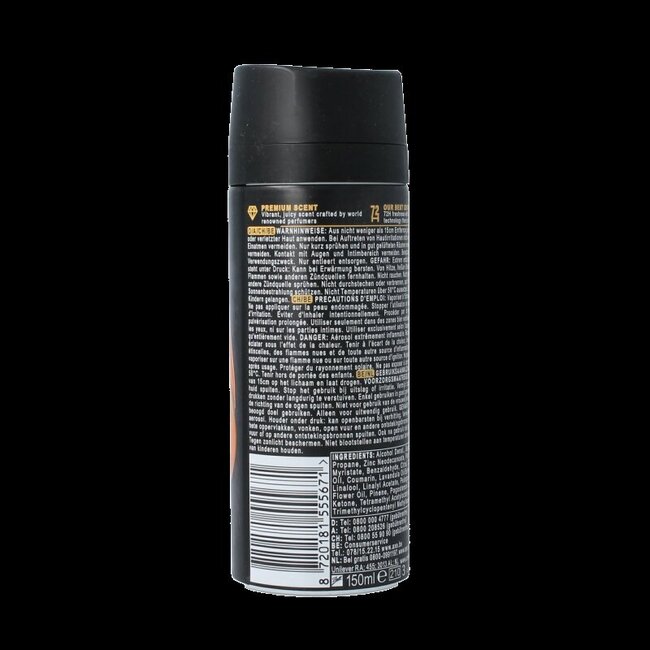 AXE Déodorant bodyspray peach infusion 150 ml