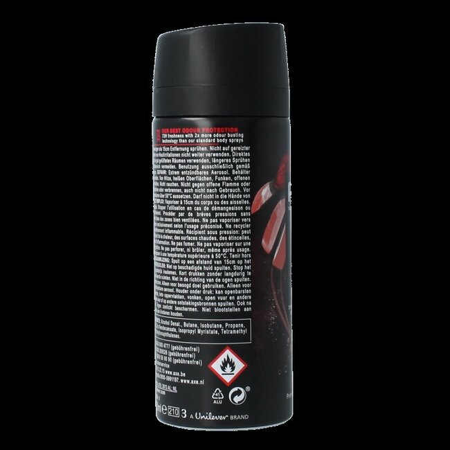 AXE Déodorant bodyspray cherry fizz 150 ml
