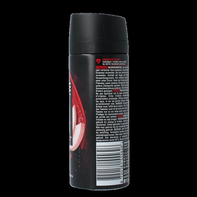 AXE Deodorant bodyspray cherry fizz 150 Milliliter