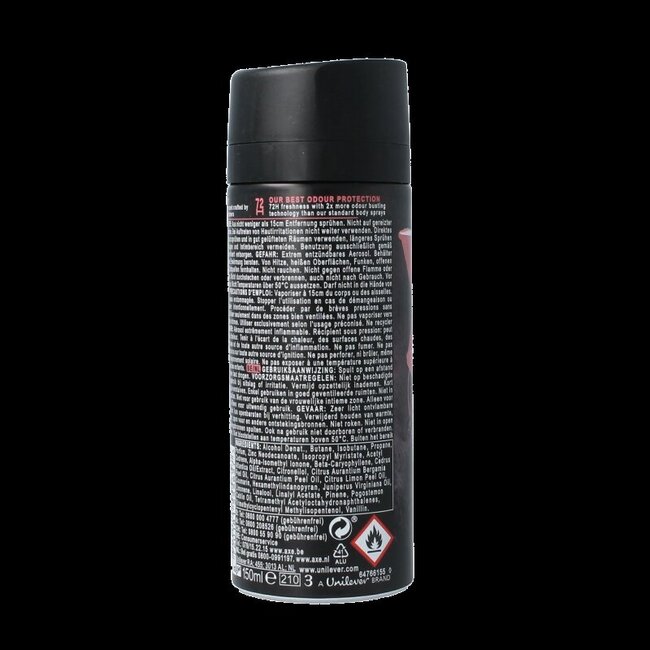 AXE Déodorant bodyspray cocoa velvet 150 Millilitres