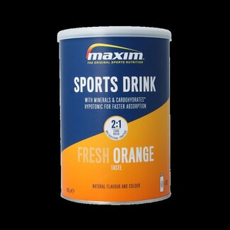 Maxim Maxim Boisson de sport en poudre orange fraîche 480 g