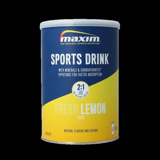 Maxim Maxim Boisson de sport en poudre citron frais 480 g
