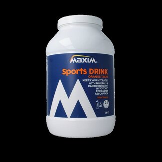 Maxim Maxim Boisson de sport en poudre orange fraîche 2 kg