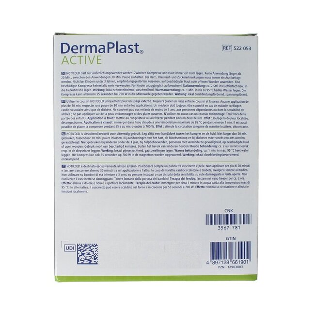 Dermaplast Active chaud & froid 12 x 29 cm 1 pièce