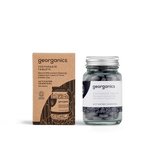 Georganics Georganics Toothpaste tablets active charcoal 120 Tabletten