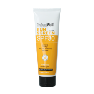 Colourwell Colourwell Natuurlijke zonnecreme SPF30 100 Milliliter