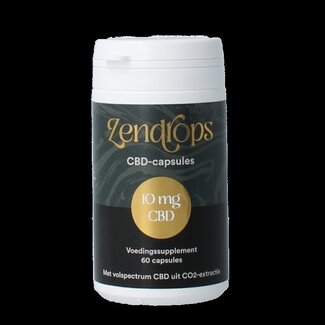 Zendrops Zendrops CBD capsules 10mg 60 Softgels