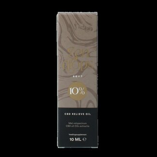 Zendrops Zendrops CBD relieve oil soft 10% 10 Milliliter