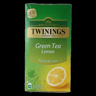 Twinings Groene thee citroen 25 Zakjes