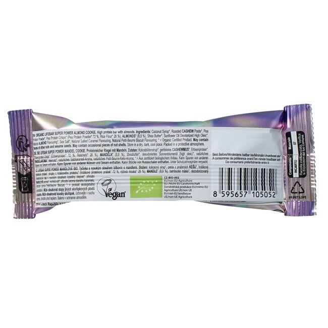 Lifefood Lifebar almond cookie bio 40 Gram