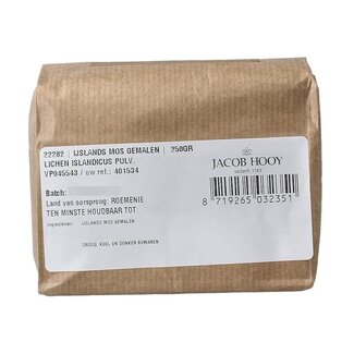Jacob Hooy Jacob Hooy IJslands mos gemalen 250 Gram