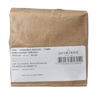 Jacob Hooy Jacob Hooy Hondsdraf gemalen 250 Gram