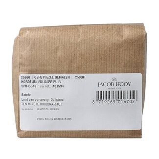 Jacob Hooy Jacob Hooy Fibres d'orge moulues 250 g