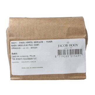 Jacob Hooy Jacob Hooy Racine d'angélique moulue 250 g