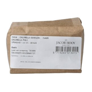 Jacob Hooy Jacob Hooy Chlorelle en poudre 250 g