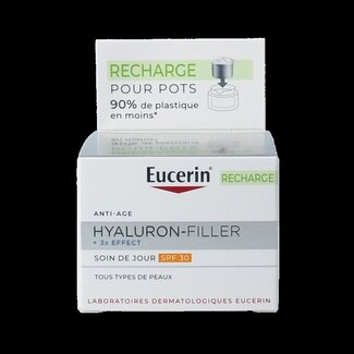 Eucerin Eucerin Hyaluron filler + dagcreme 3x effect navulling 50 Milliliter