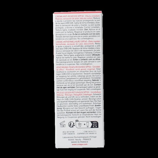 Uriage Roseliane creme SPF30 40 Milliliter
