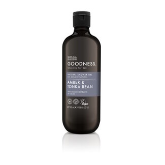 Baylis & Harding Baylis & Harding Goodness men shower gel amber & tonka bean 500 Milliliter
