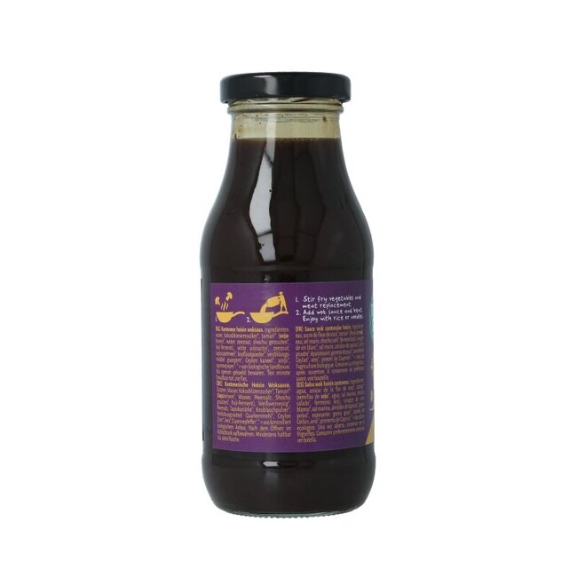 Sauce wok Hoisin bio TerraSana 240 millilitres