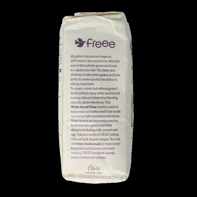 Doves Farm Préparation pour pain sans gluten blanc bio 1 Kilogramme