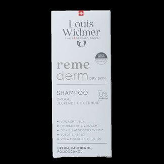Louis Widmer Louis Widmer Remederm shampoo dry skin parfumvrij 150 Milliliter