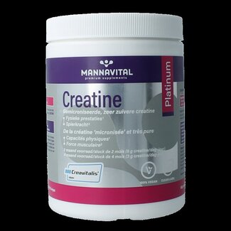 Mannavital Mannavita Creatine platinum 408 Gram