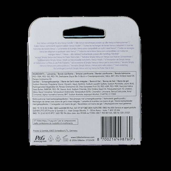 Gillette Venus comfortglide breeze mesjes 8 Stuks