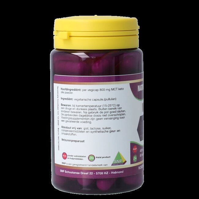 SNP MCT Keto 60 gélules végétales
