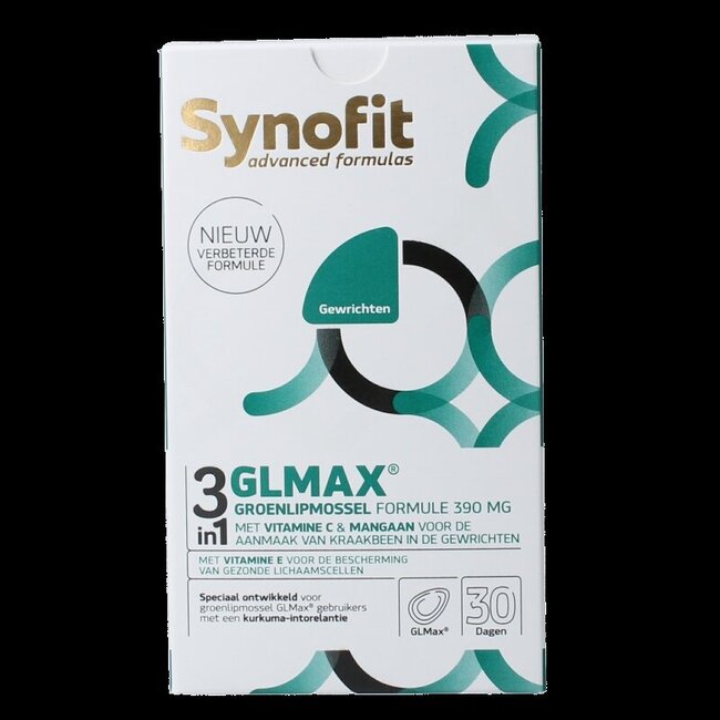 GLMax 3-in-1 groenlipmossel 60 Softgels