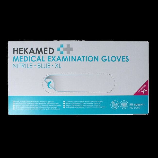 Handschoenen soft nitrile XL 100 Stuks
