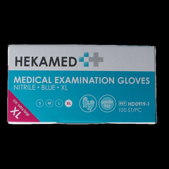 Heka Handschoenen soft nitrile XL 100 Stuks