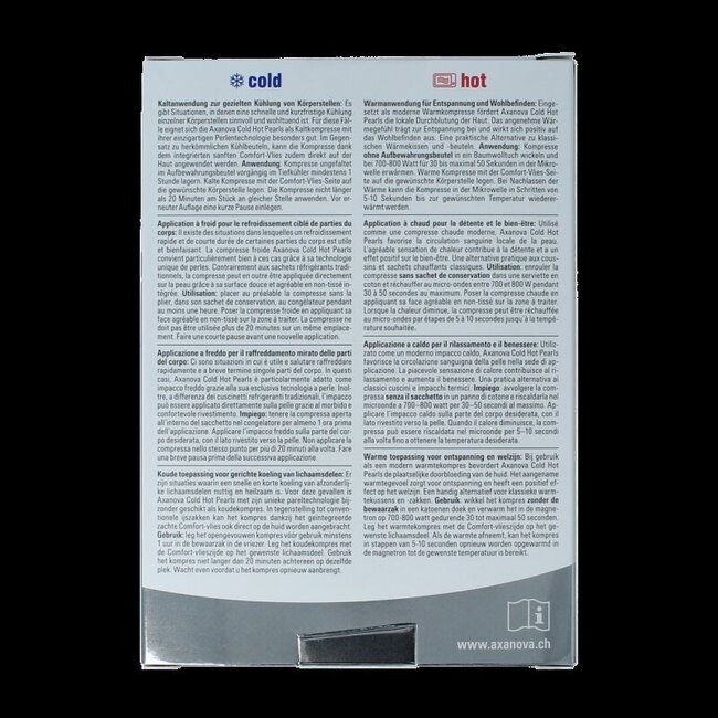 Axanova Cold Hot Pearls mini, 2 pièces
