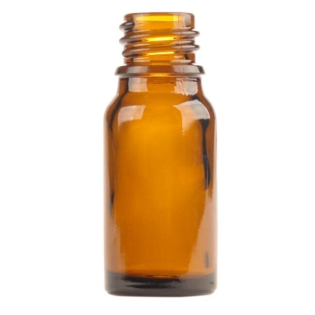 Flesje glas 10ml amber 10 Stuks
